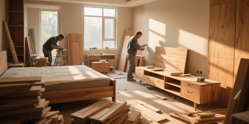 Time-lapse renovation videos