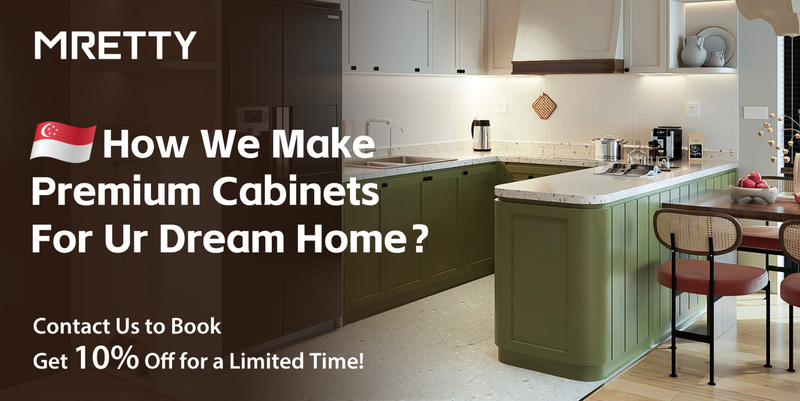 MRETTY: Reliable bespoke kitchen & wardrobe system customization providers in Singapore🇸🇬