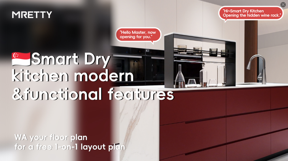 Smart Dry Kitchen, built for SG homes