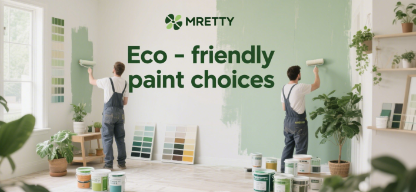 Eco-friendly paint choices