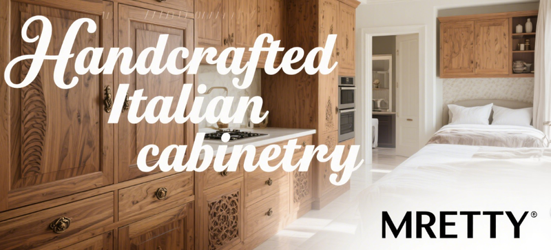 Handcrafted Italian cabinetry