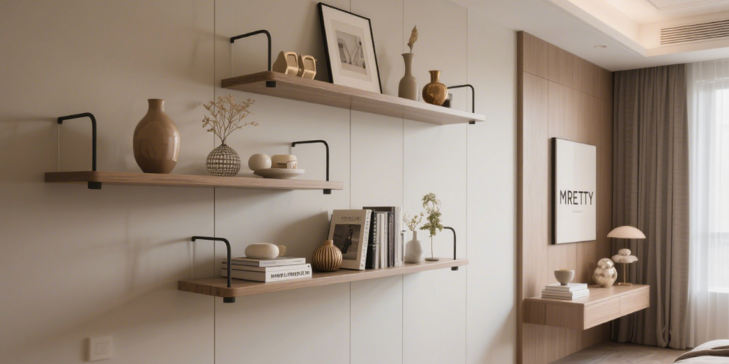 floating shelves