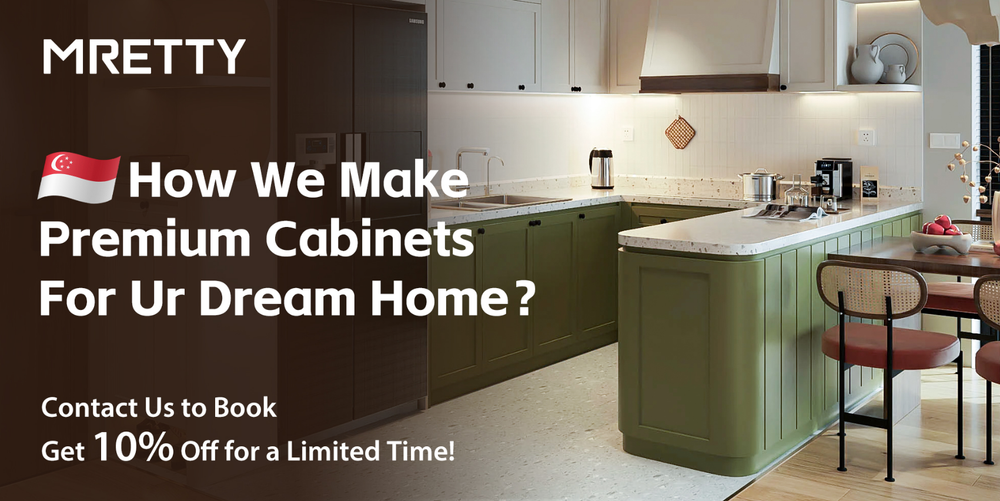 MRETTY: Reliable bespoke kitchen & wardrobe system customization providers in Singapore🇸🇬