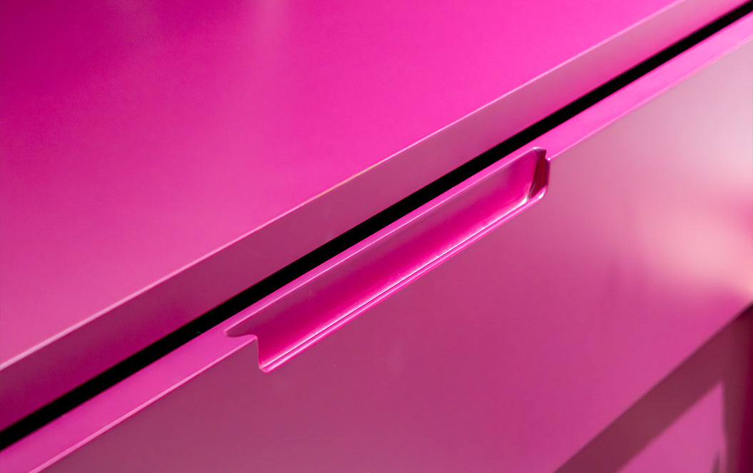 Vibrant Fuchsia Dreams Meet French Elegance