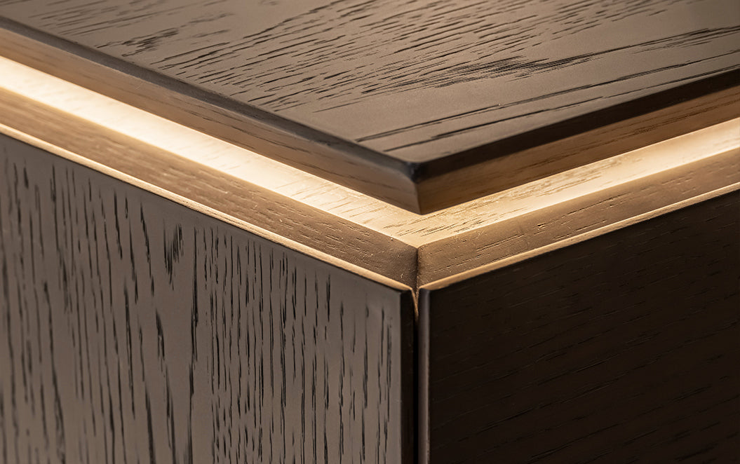 Beveled corner