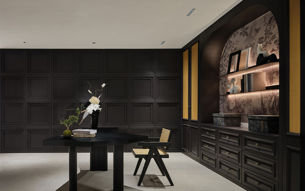 Timeless Mid-Century Charm in Tailored Interiors