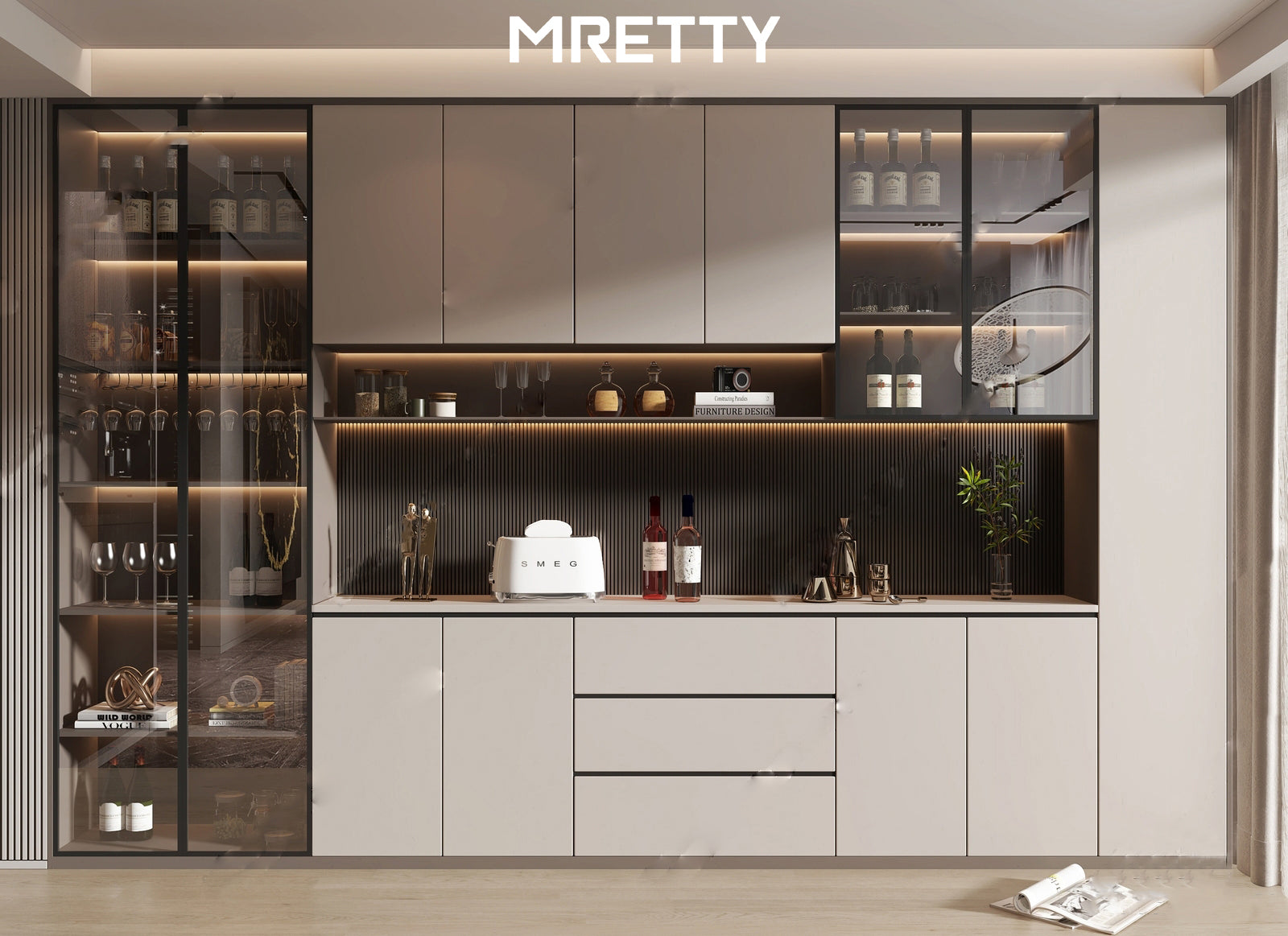 Industrial Wood Furniture Singapore | Premium Custom Designs by MRETTY