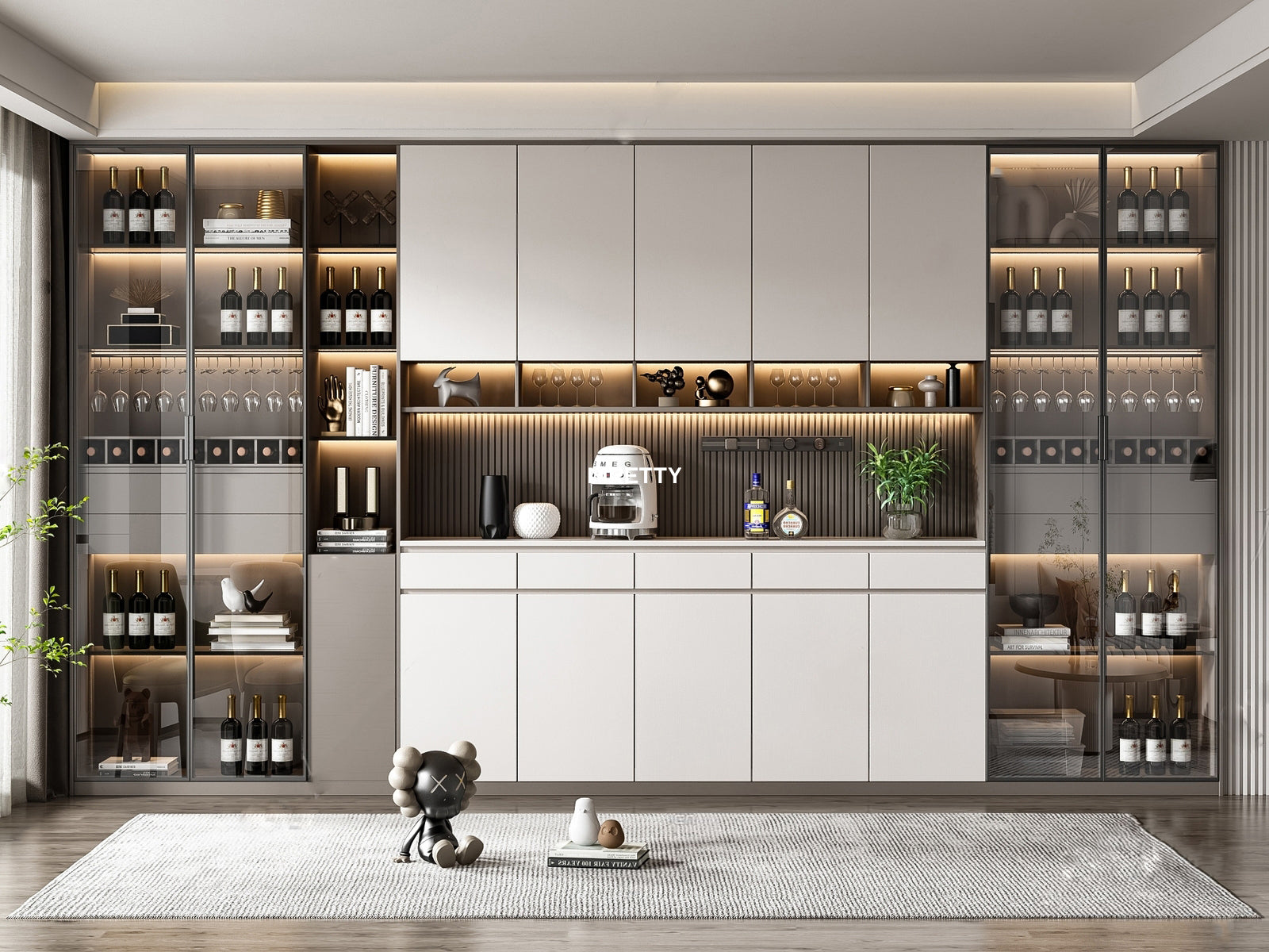 MRETTY Custom Home Bar Design Layout: Elevating Singaporean Homes with Sophisticated Entertainment Spaces