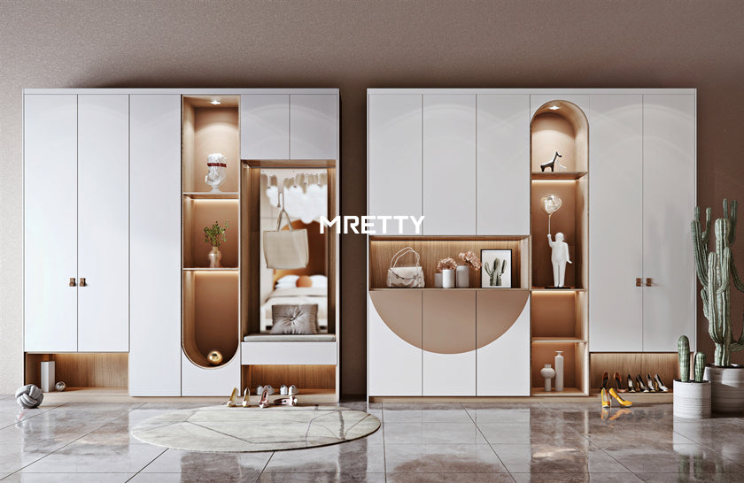 Industrial Wooden Shelf Design for Living Room: 2025 Trends & MRETTY’s Expert Guide