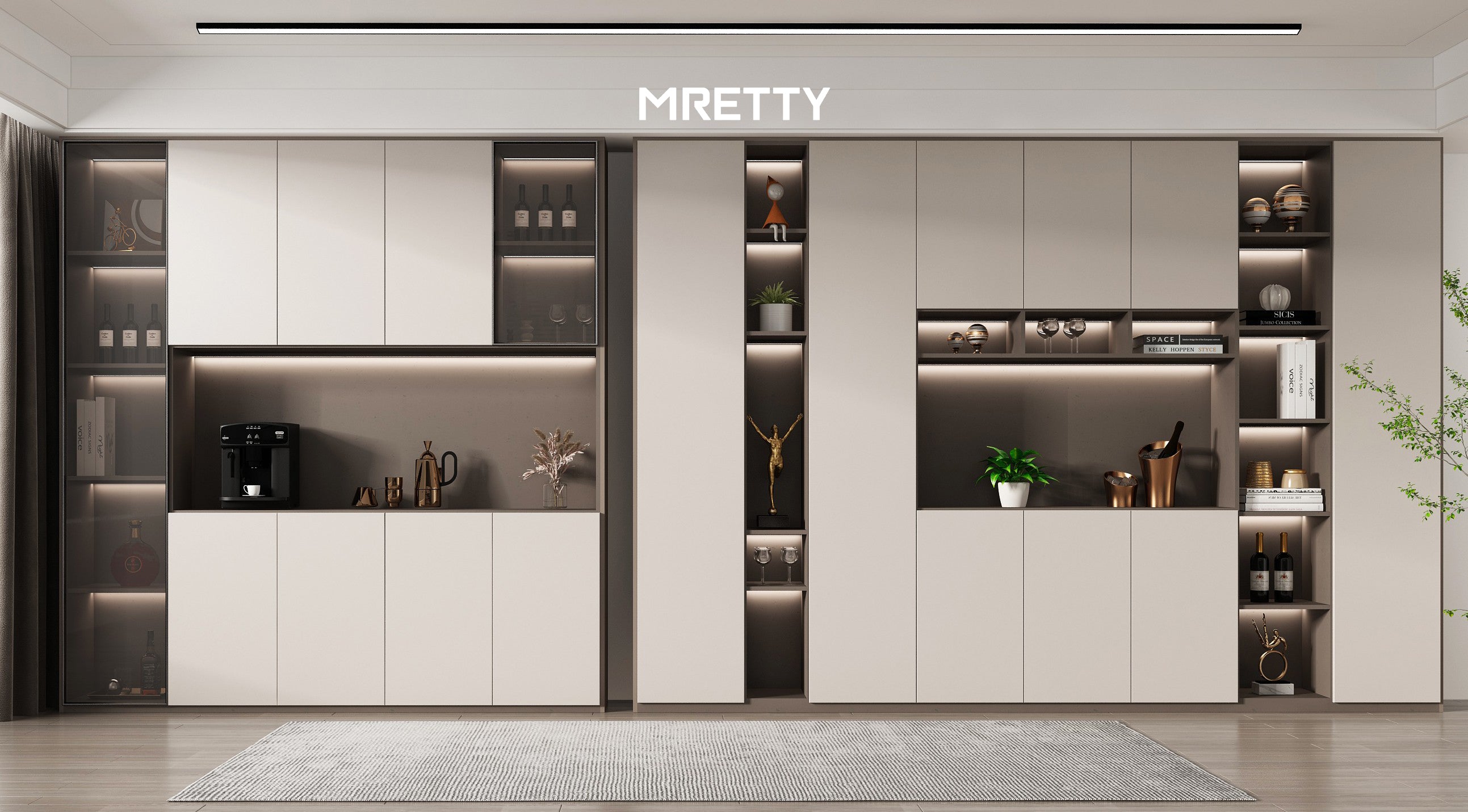 Secret Sanctuary: Transform Your Home with Hidden Storage Concepts by MRETTY