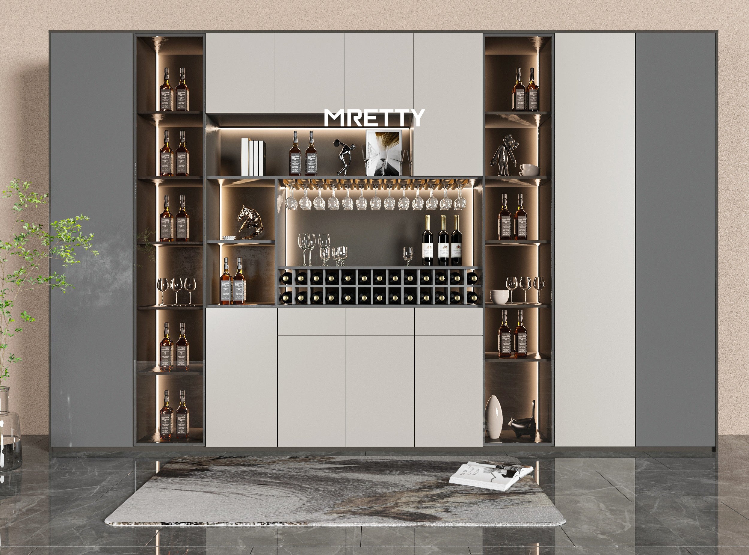 Premium Built-in Wardrobes SG | MRETTY Custom Luxury Designs