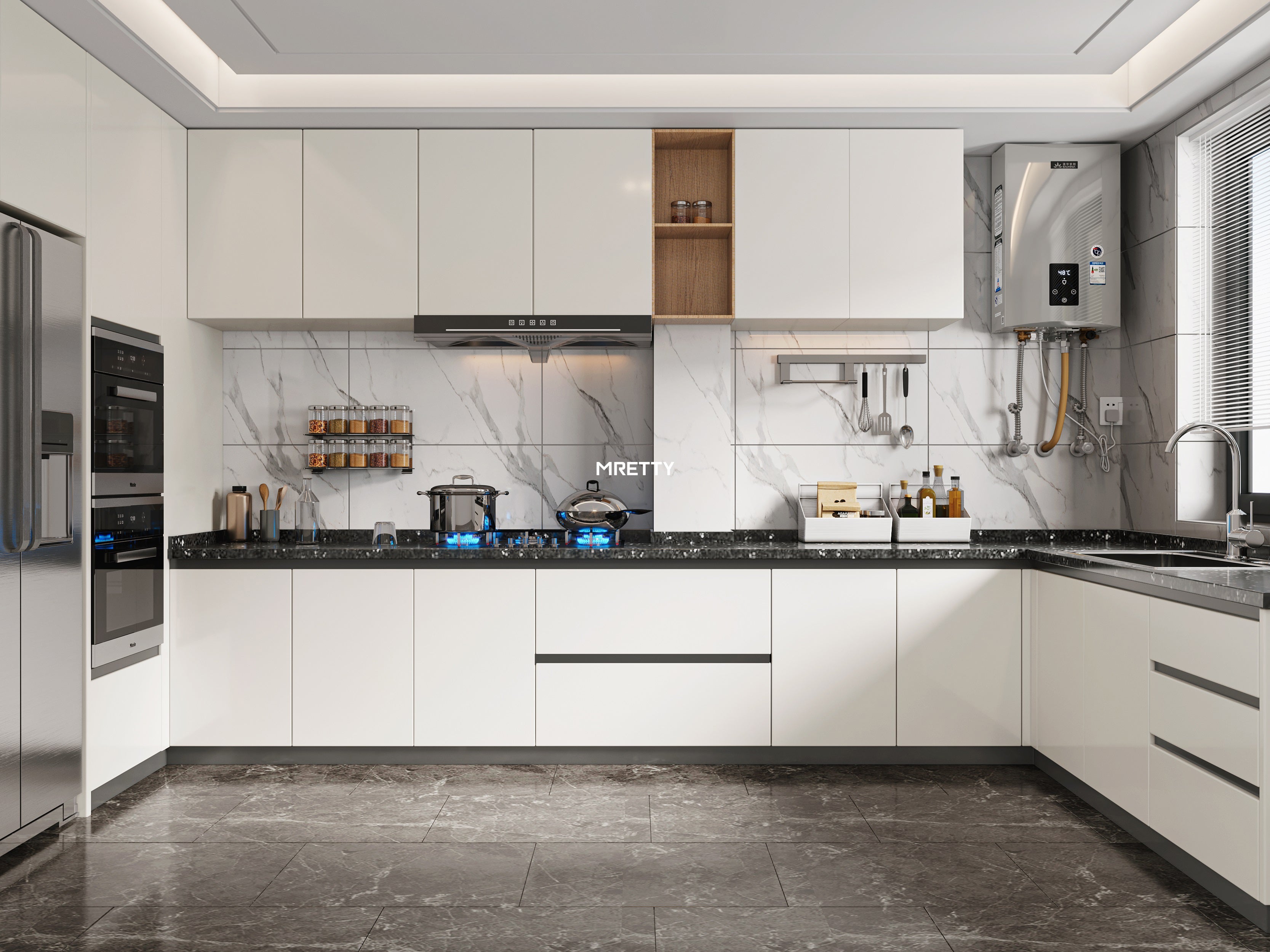High-Tech Bathroom Storage: MRETTY’s Singapore-Inspired Mastery