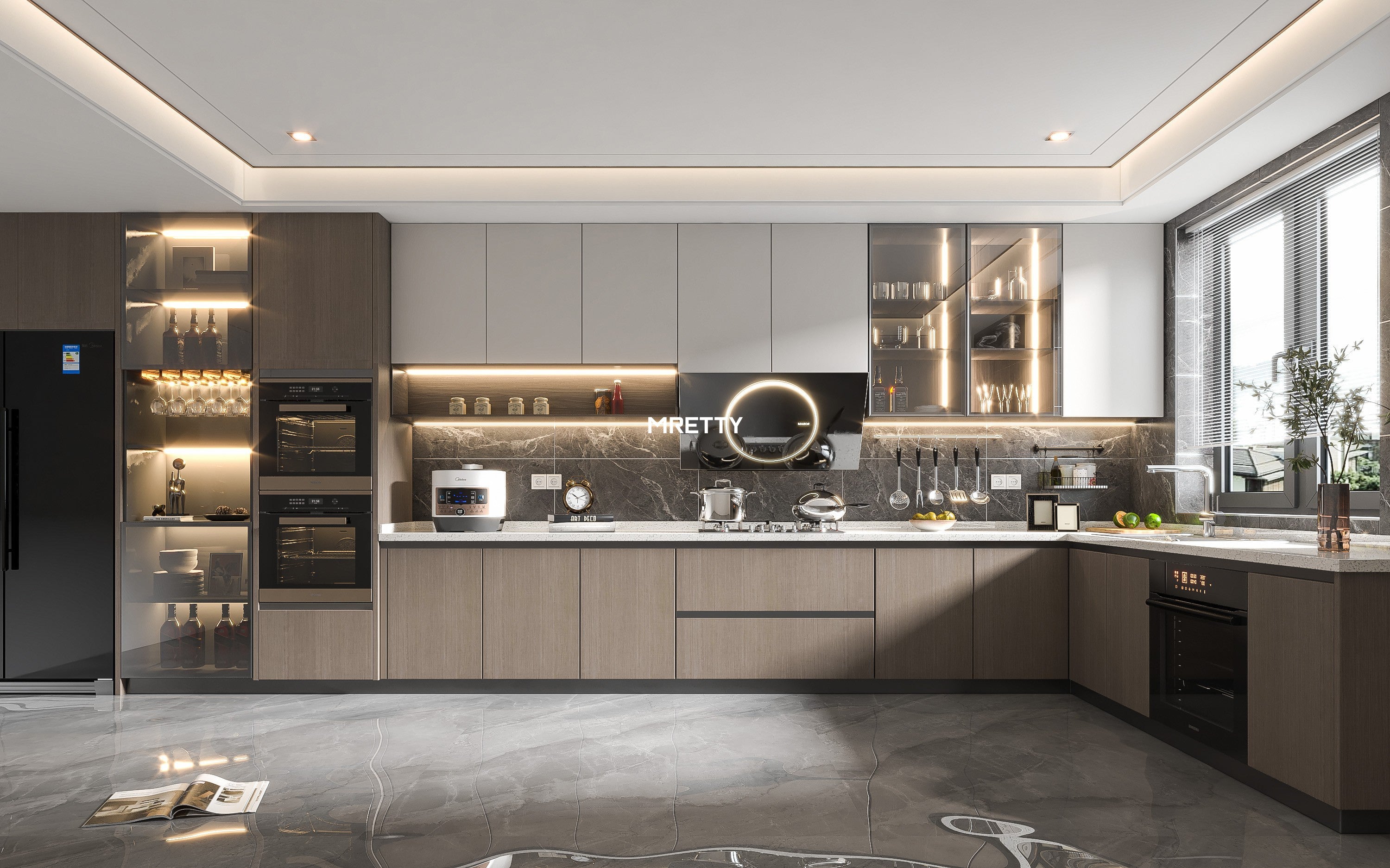 Customized Home Office Storage: MRETTY’s Singapore-Inspired Mastery