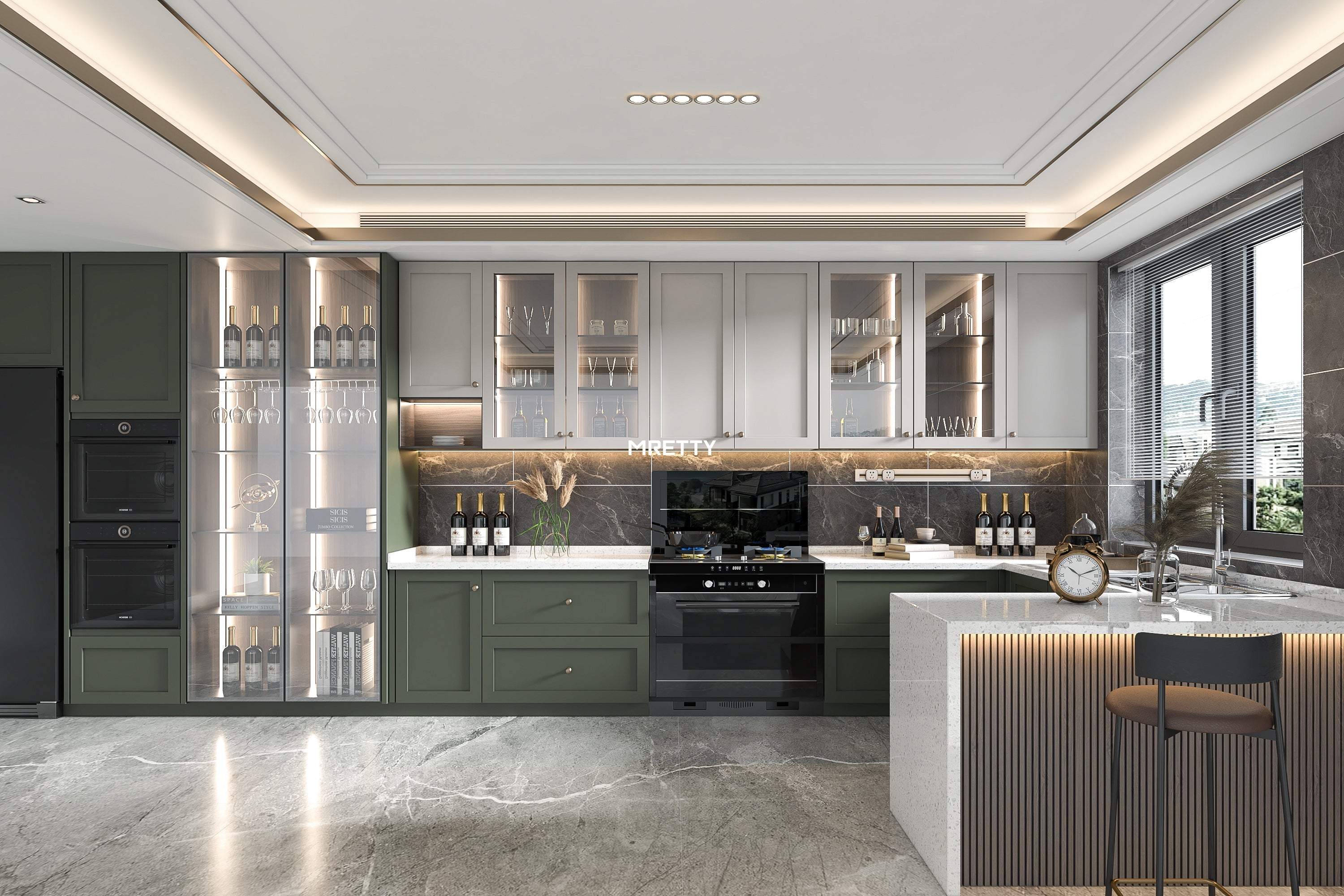 Elevating Functionality: The Art of MRETTY Bespoke Laundry Room Cabinet Design