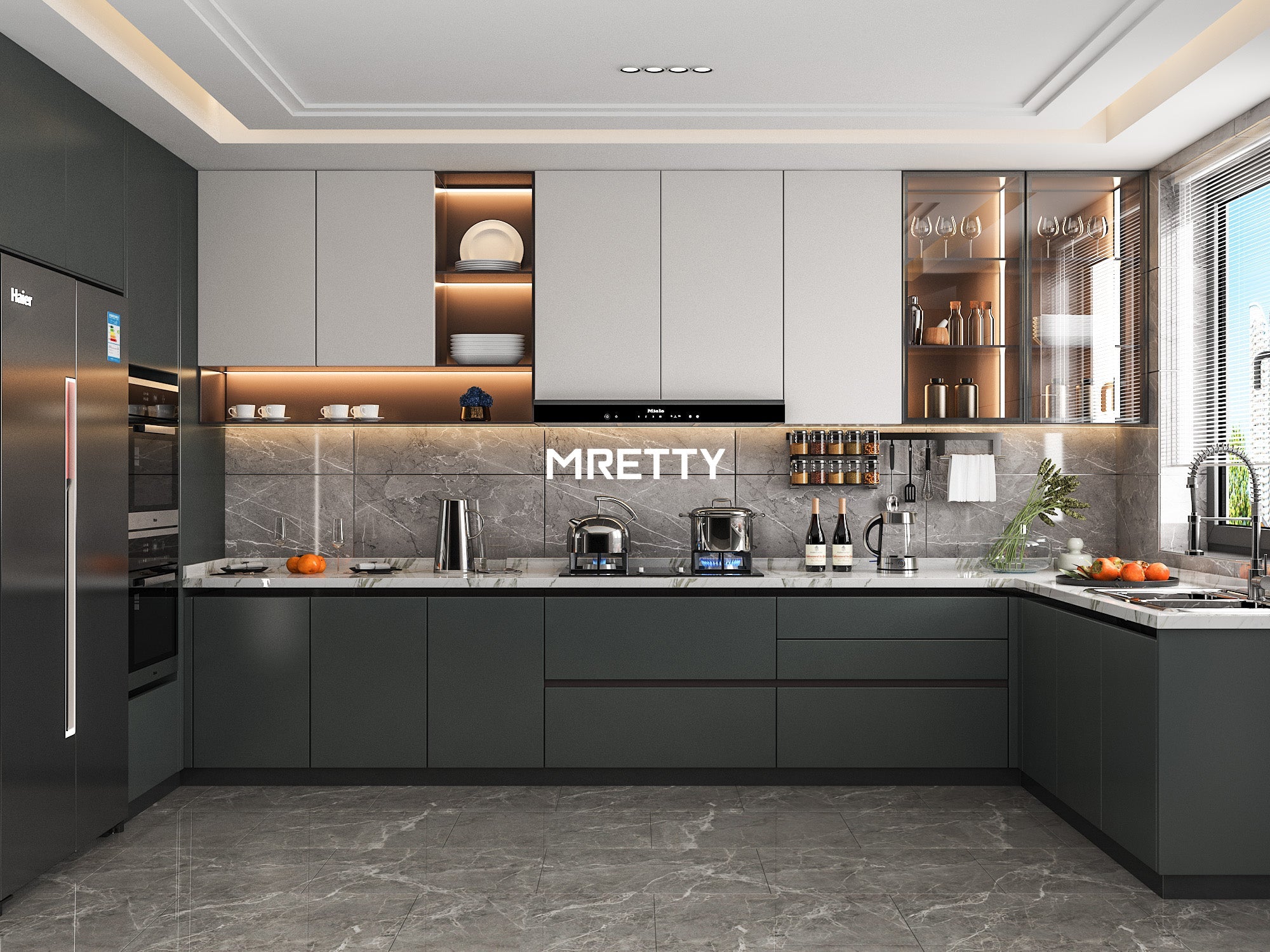 Contemporary Home Bar Design: MRETTY’s Singapore-Inspired Mastery