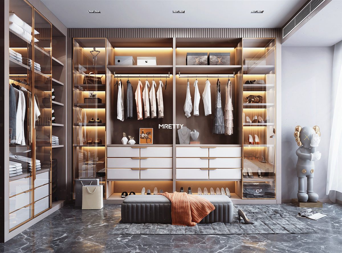 MRETTY HDB Interior Design: Bespoke Wood for Luxury Living