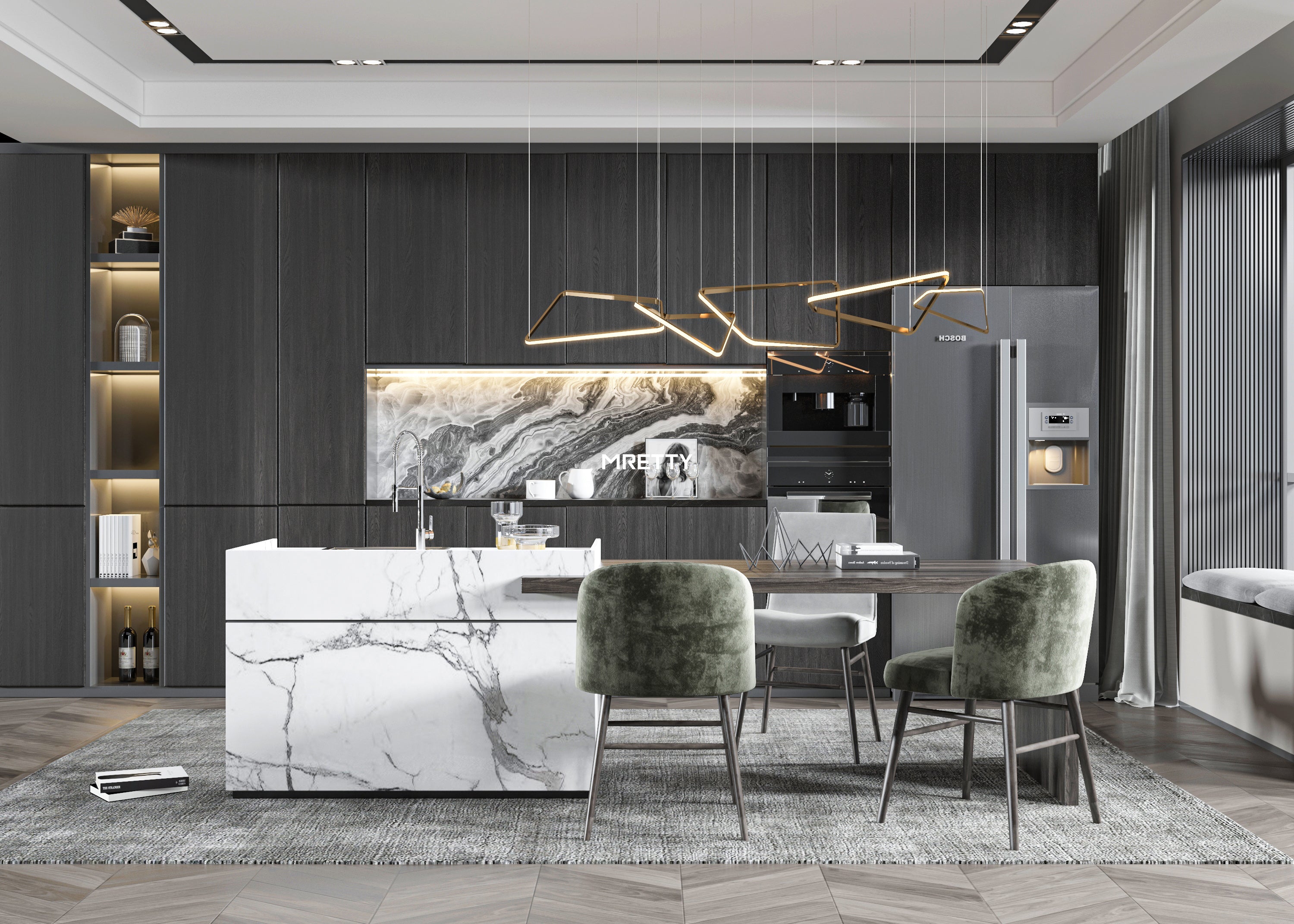 MRETTY Gingko: Bespoke Interior Design & Custom Cabinetry