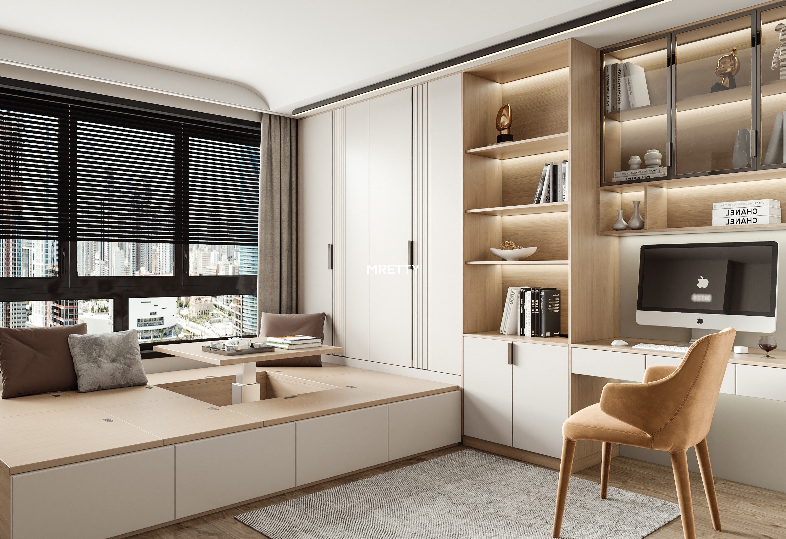 MRETTY 3 Room BTO Kitchens: Bespoke Luxury for Compact Living