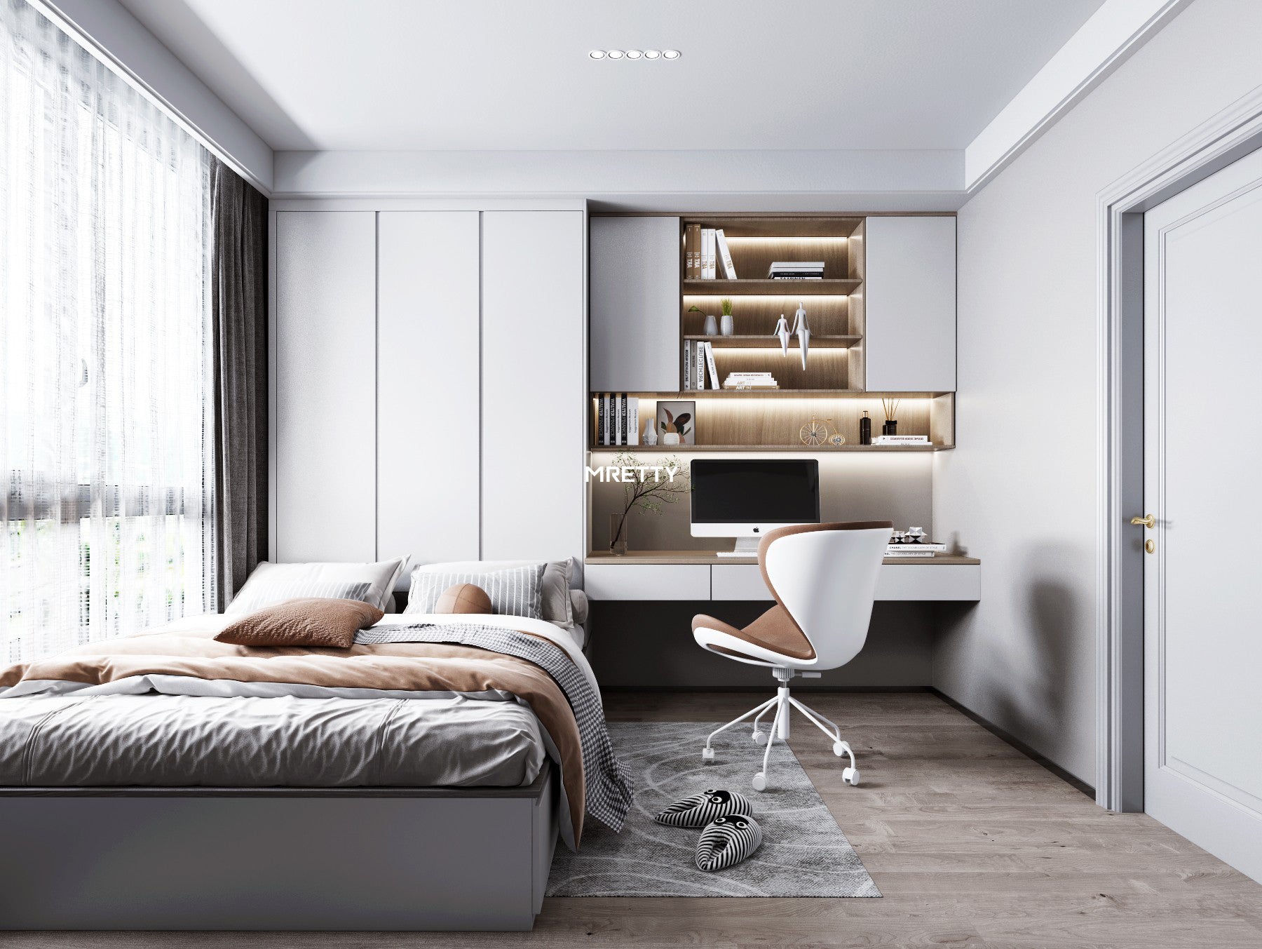 Elegant HDB Living Room Design Tips | MRETTY Singapore