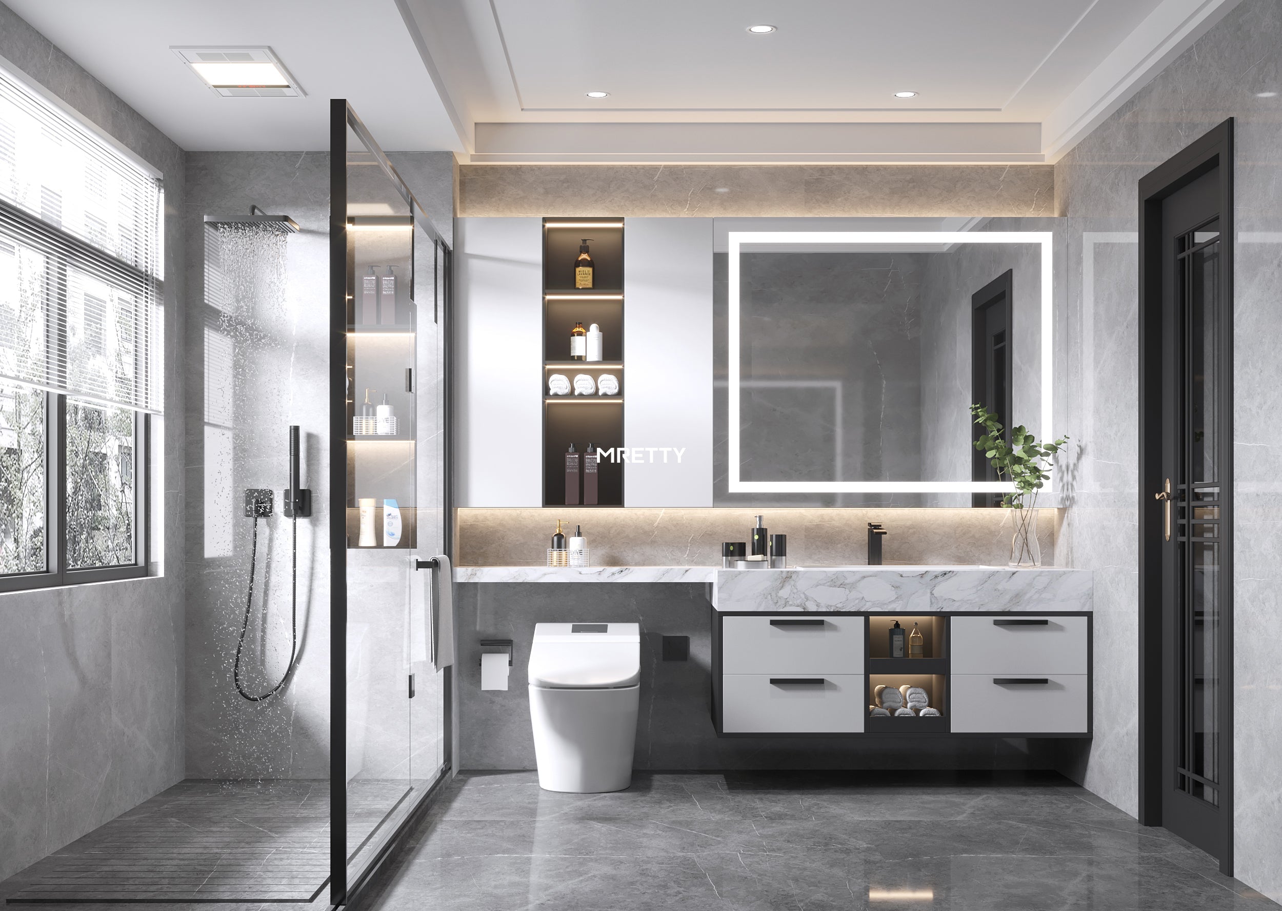 Custom Bathroom Vanity Faucet Integration Guide | MRETTY