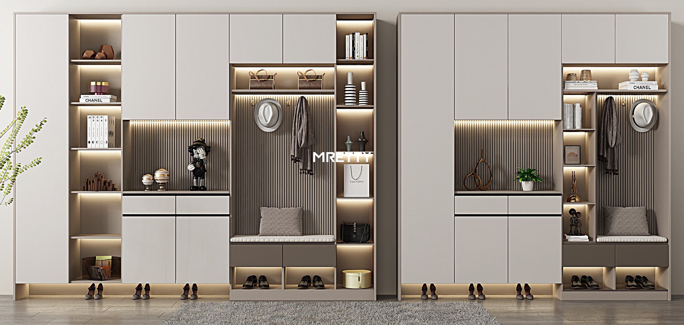 Find Your Perfect Entryway Cabinet Shoe Rack | MRETTY Guide
