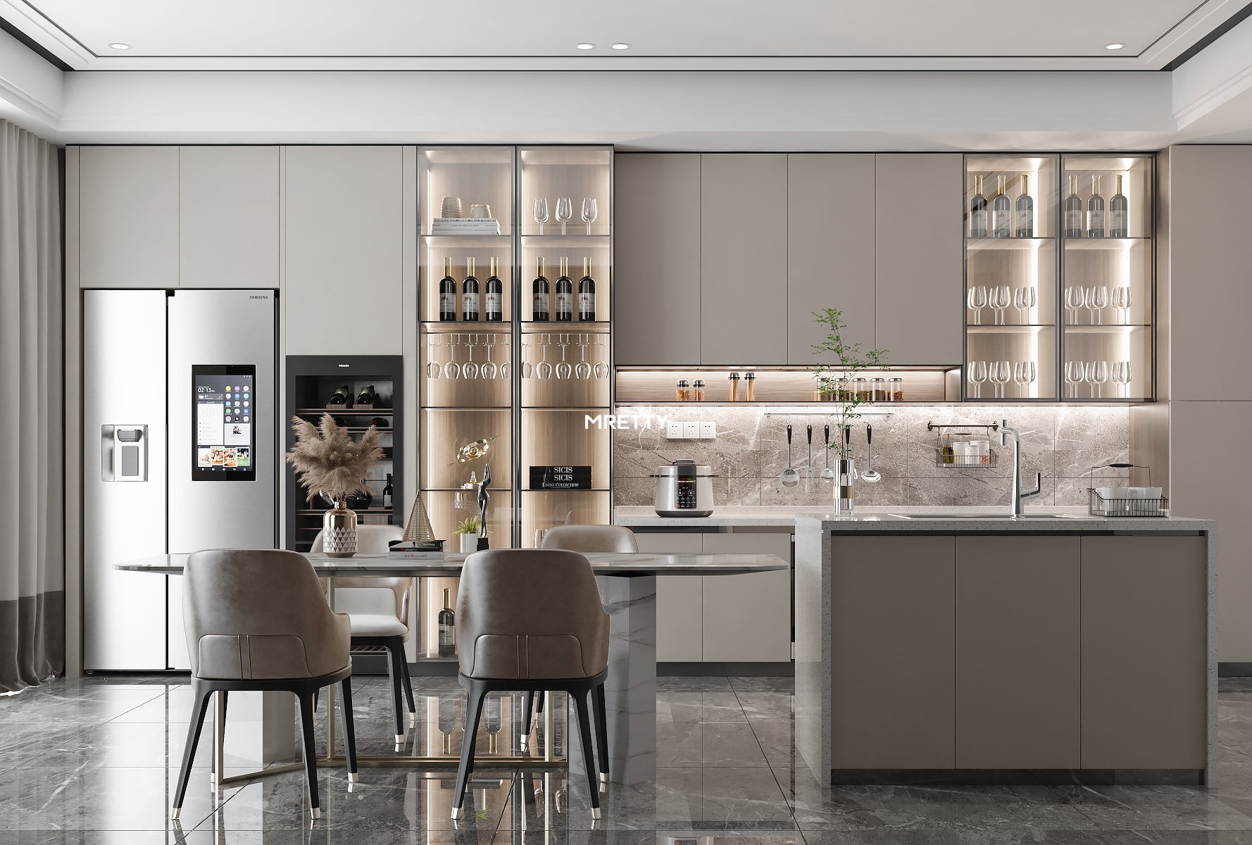 Open Kitchen Concept HDB: Design Your Dream Space | MRETTY