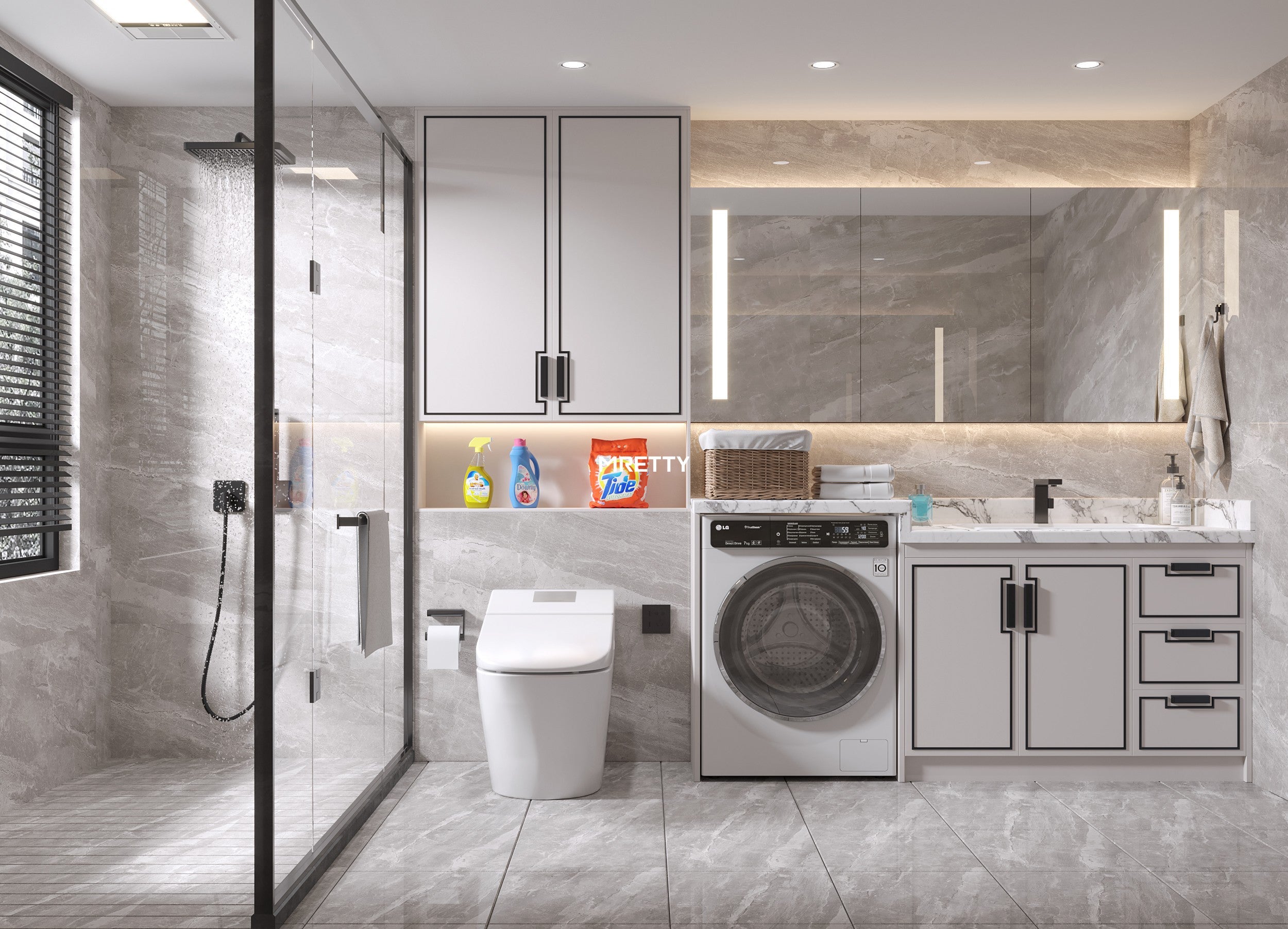 Wooden Bathroom Storage Cabinet Singapore: Bespoke Solutions