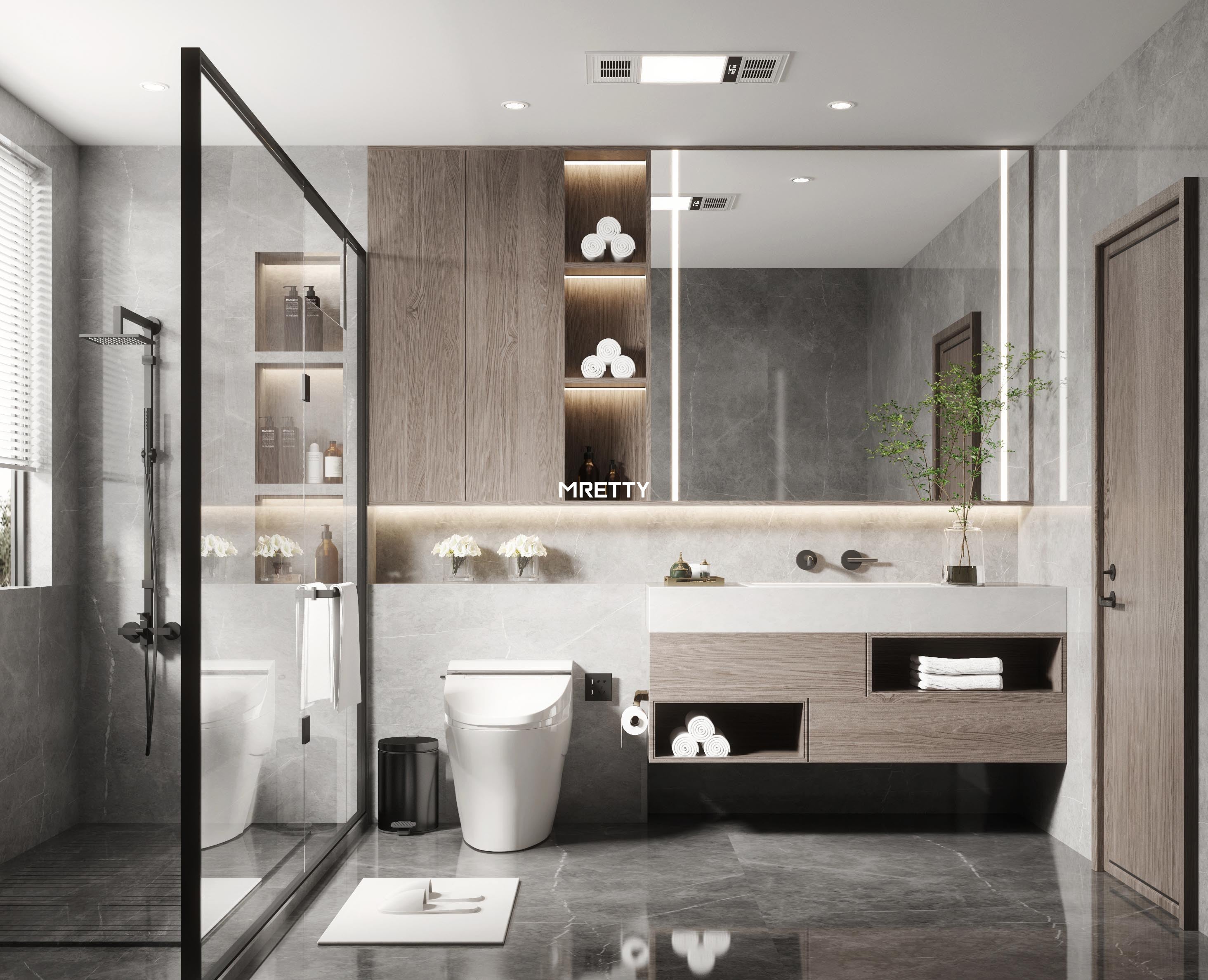 Custom Built-in Bathroom Vanities: Elevate Your Home with MRETTY