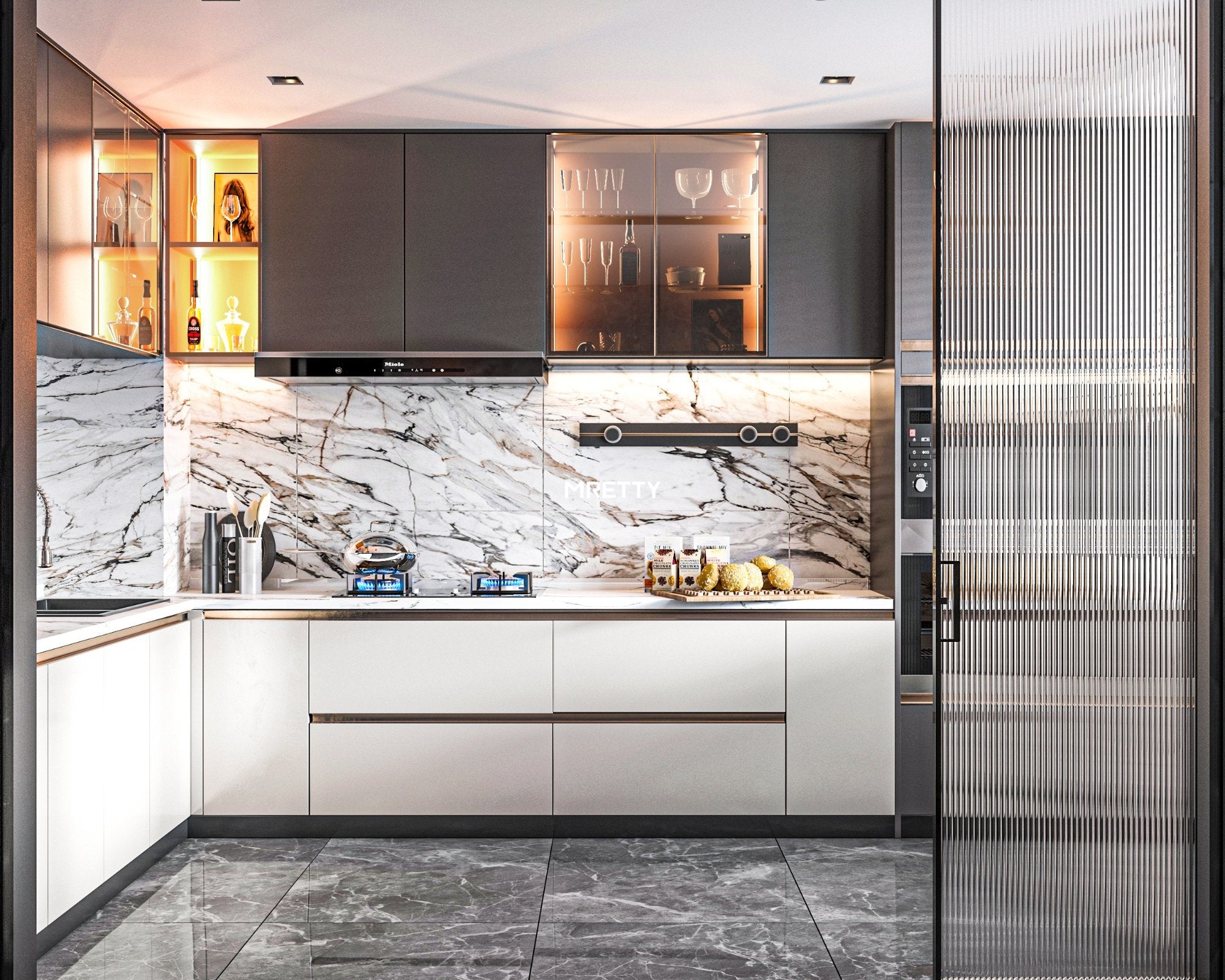 Luxury Small Kitchen Design Singapore: MRETTY’s Bespoke Elegance