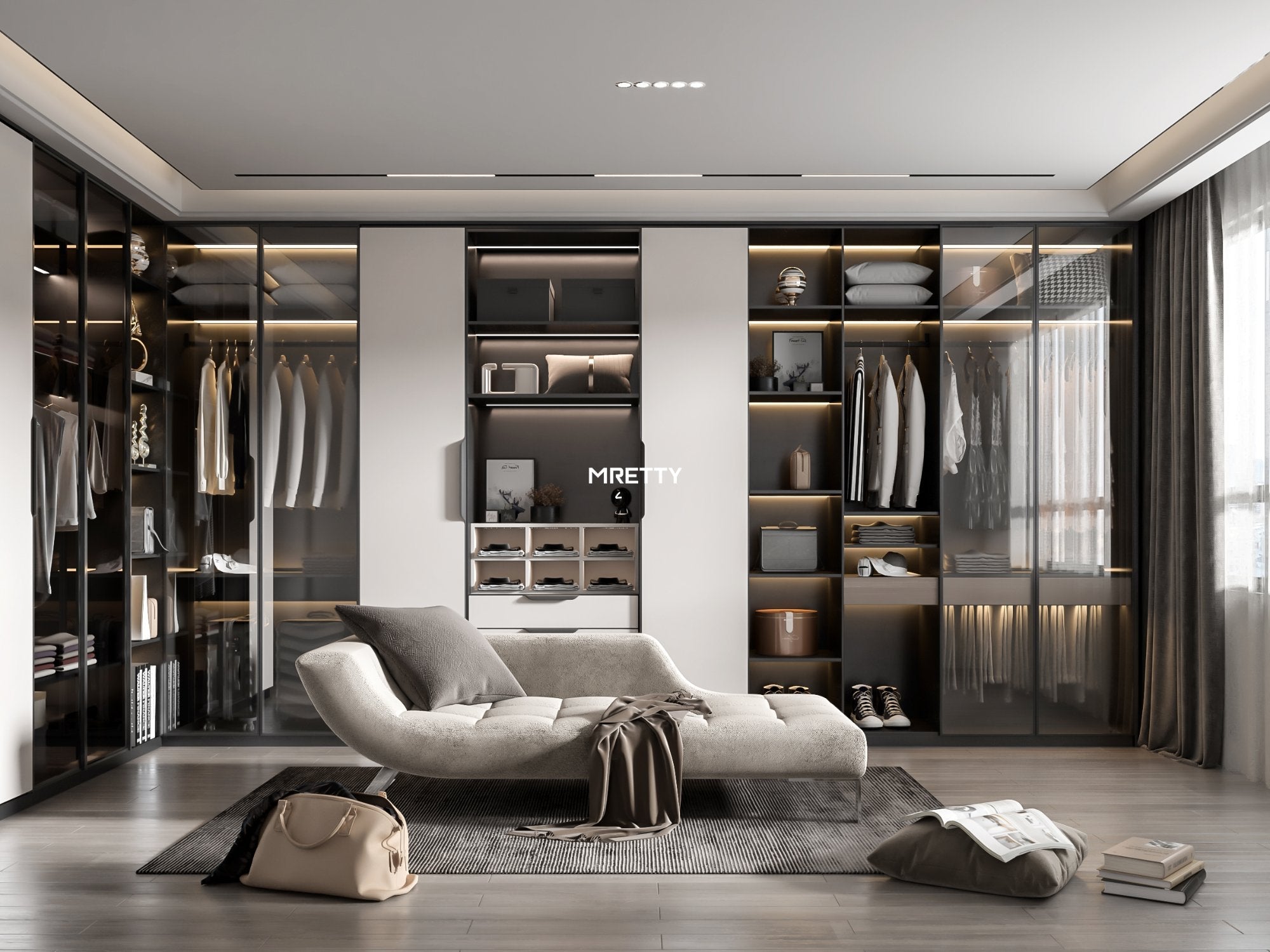 Elevate Your Space With Custom Walk-In Closet Design