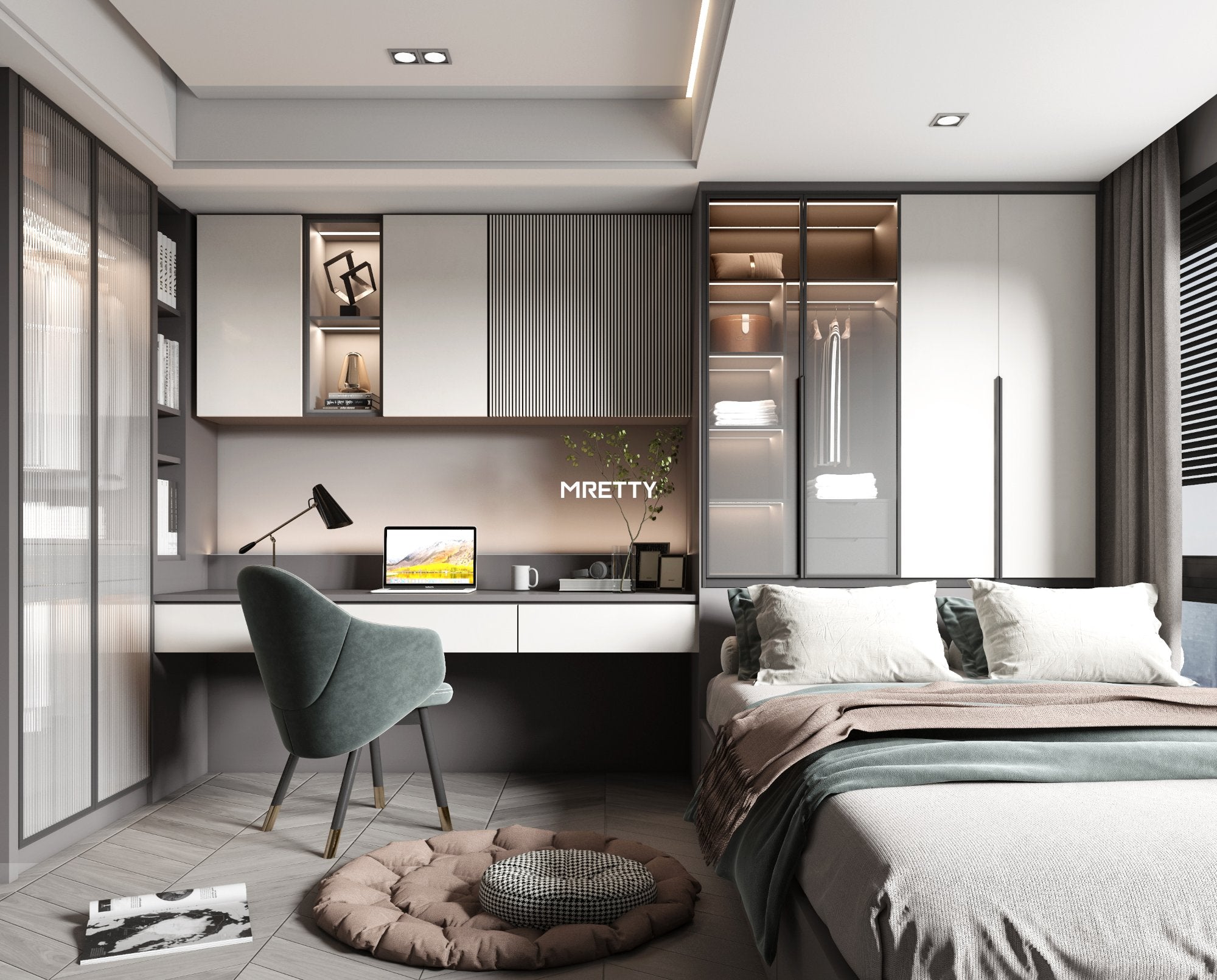 Designer Bookshelf: Custom Solutions by MRETTY