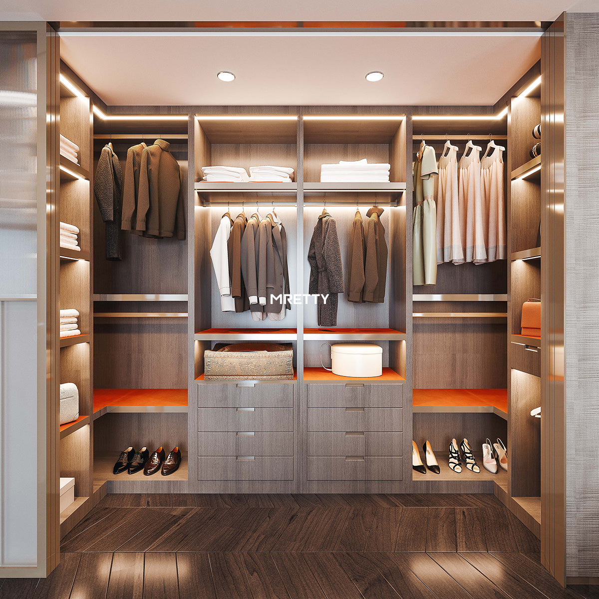 Small-Space Magic: 10㎡ Study to Guest + Closet