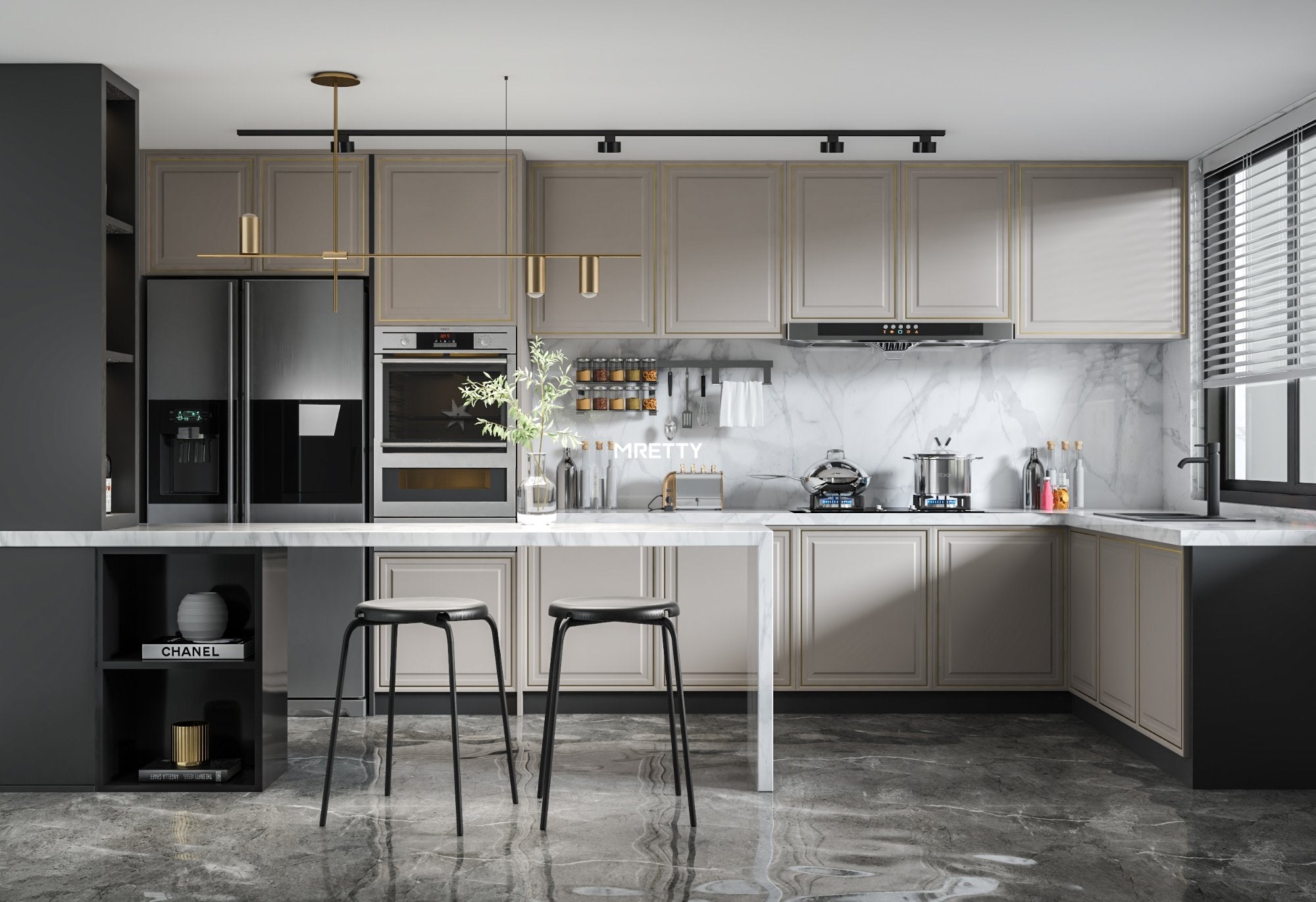 Premium Bespoke Kitchens: The MRETTY Singapore Showroom