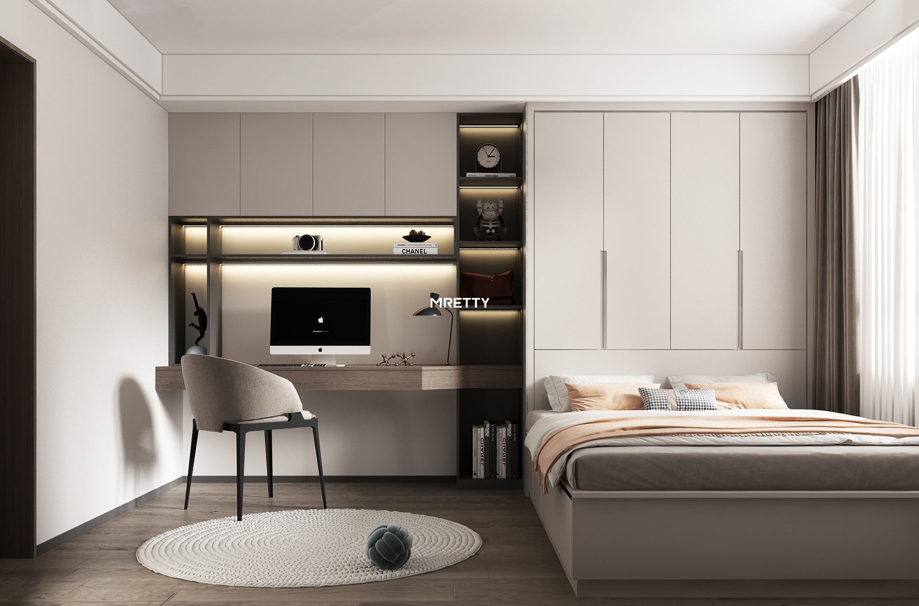 Elegant Custom Wooden Interior Doors Singapore