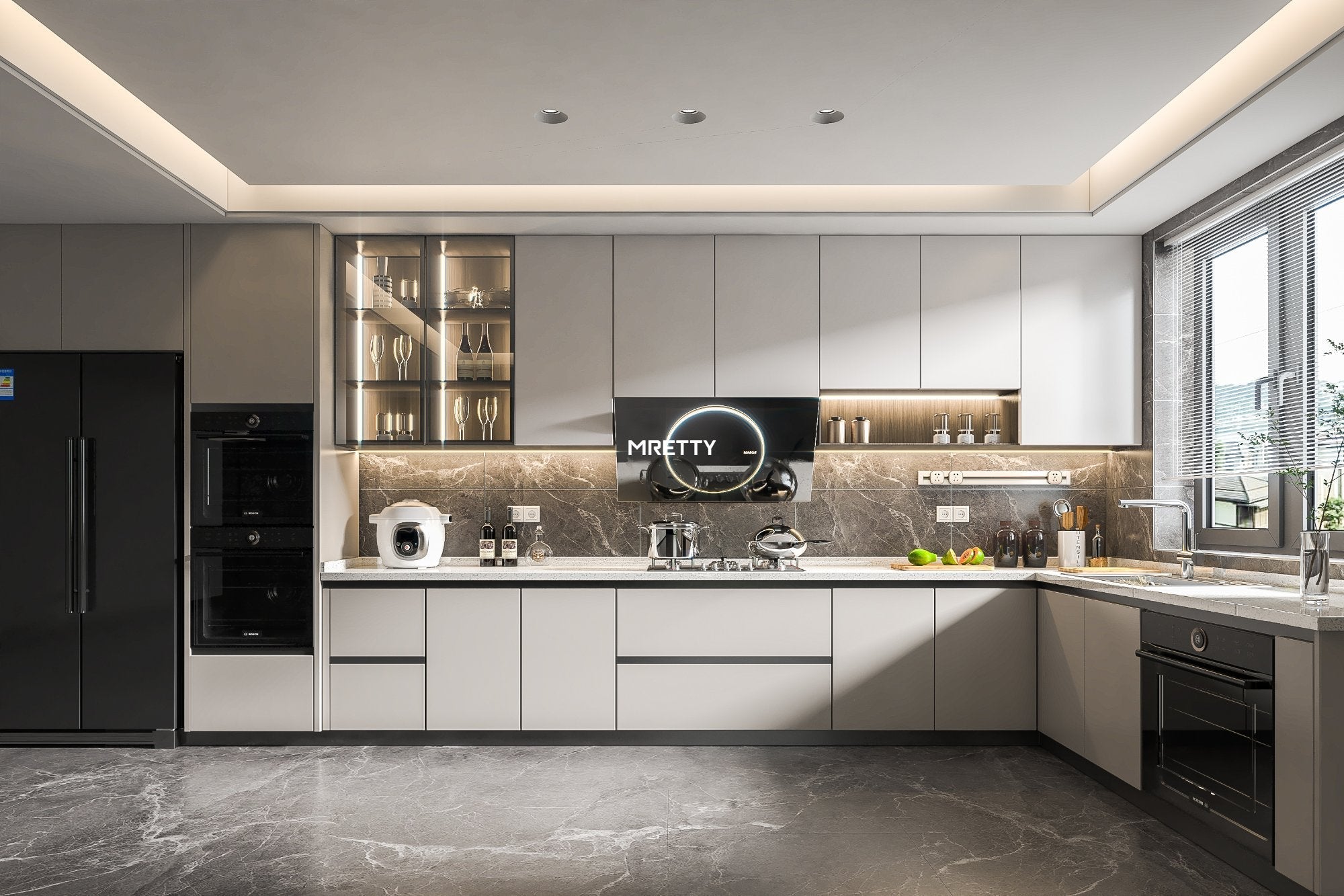 Smart Custom Cabinets for Home Office Cable Management Singapore