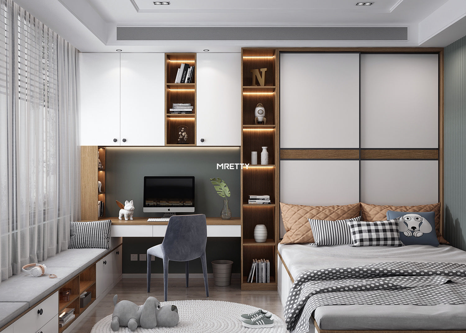 Smart Design: Custom Loft Bed and Wardrobe Solutions