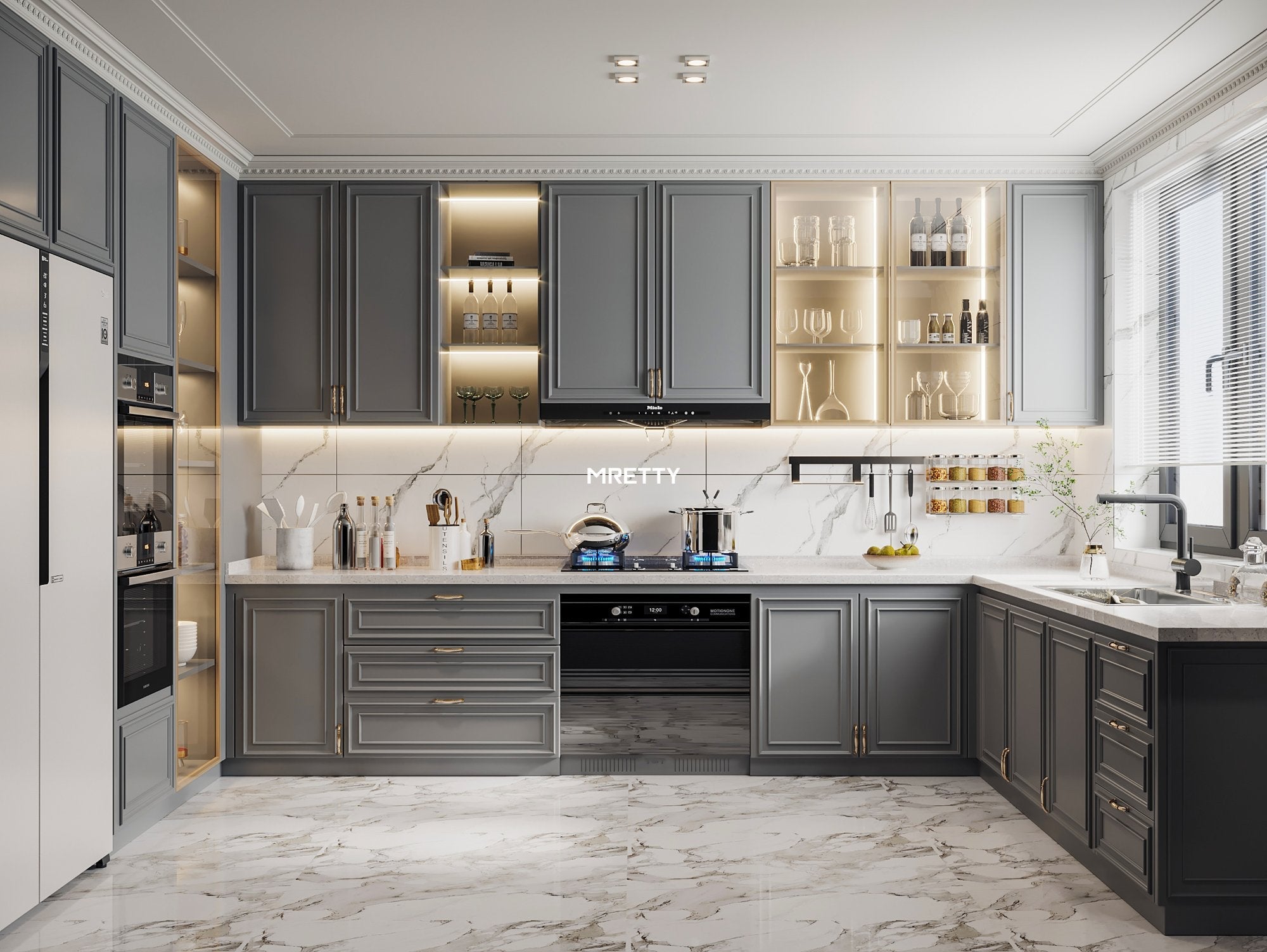 Smart Custom Dining Sideboard Cabinets for Singapore Homes