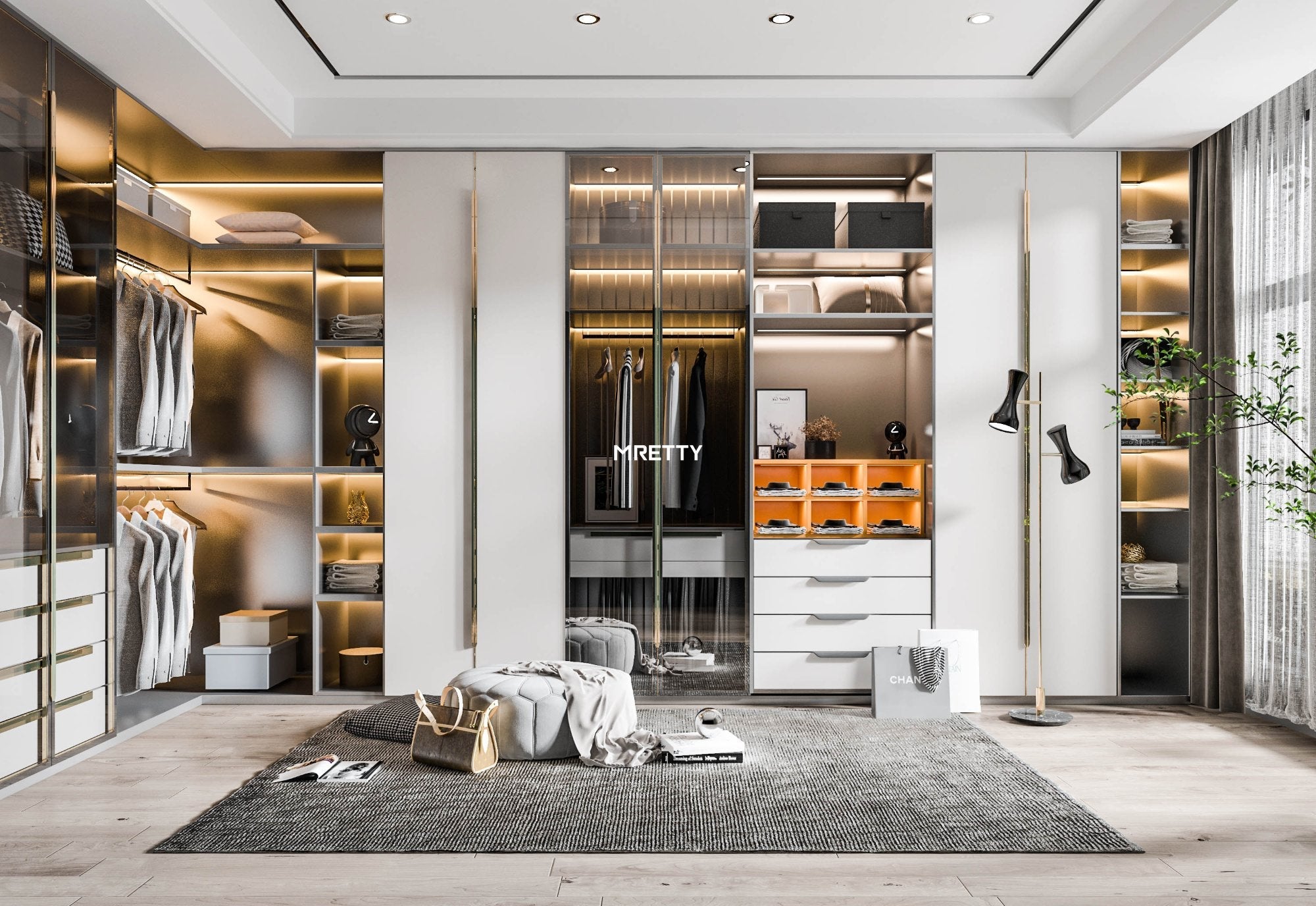 Flawless Walk-In Closet Design for Landed Homes in Singapore