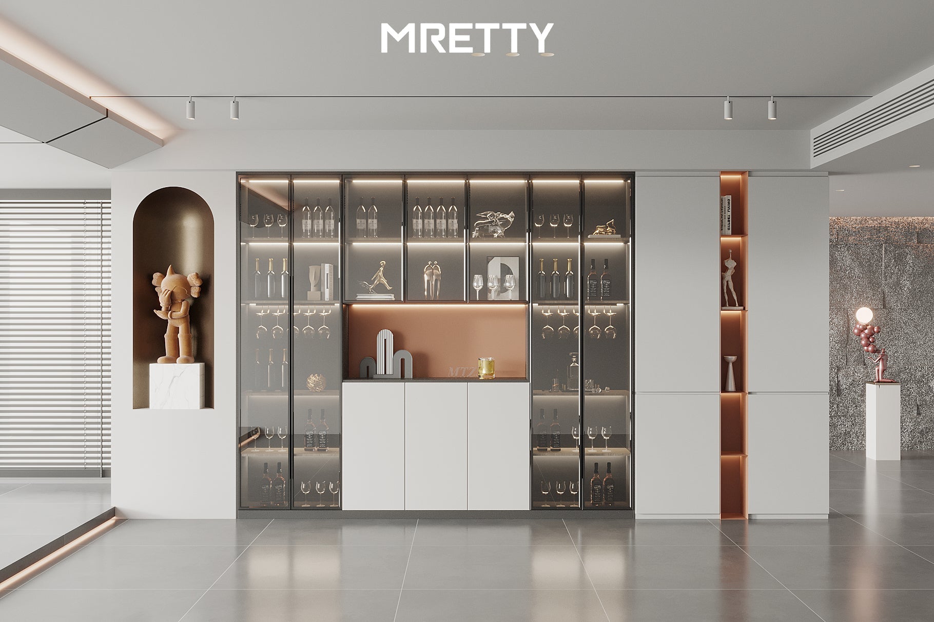 The Core Advantages of Minimalist Glass Cabinets