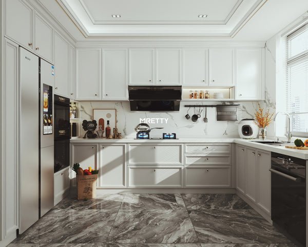 Dry Kitchen & Wet Kitchen: How to Design a Luxury Villa Kitchen custom cabinets