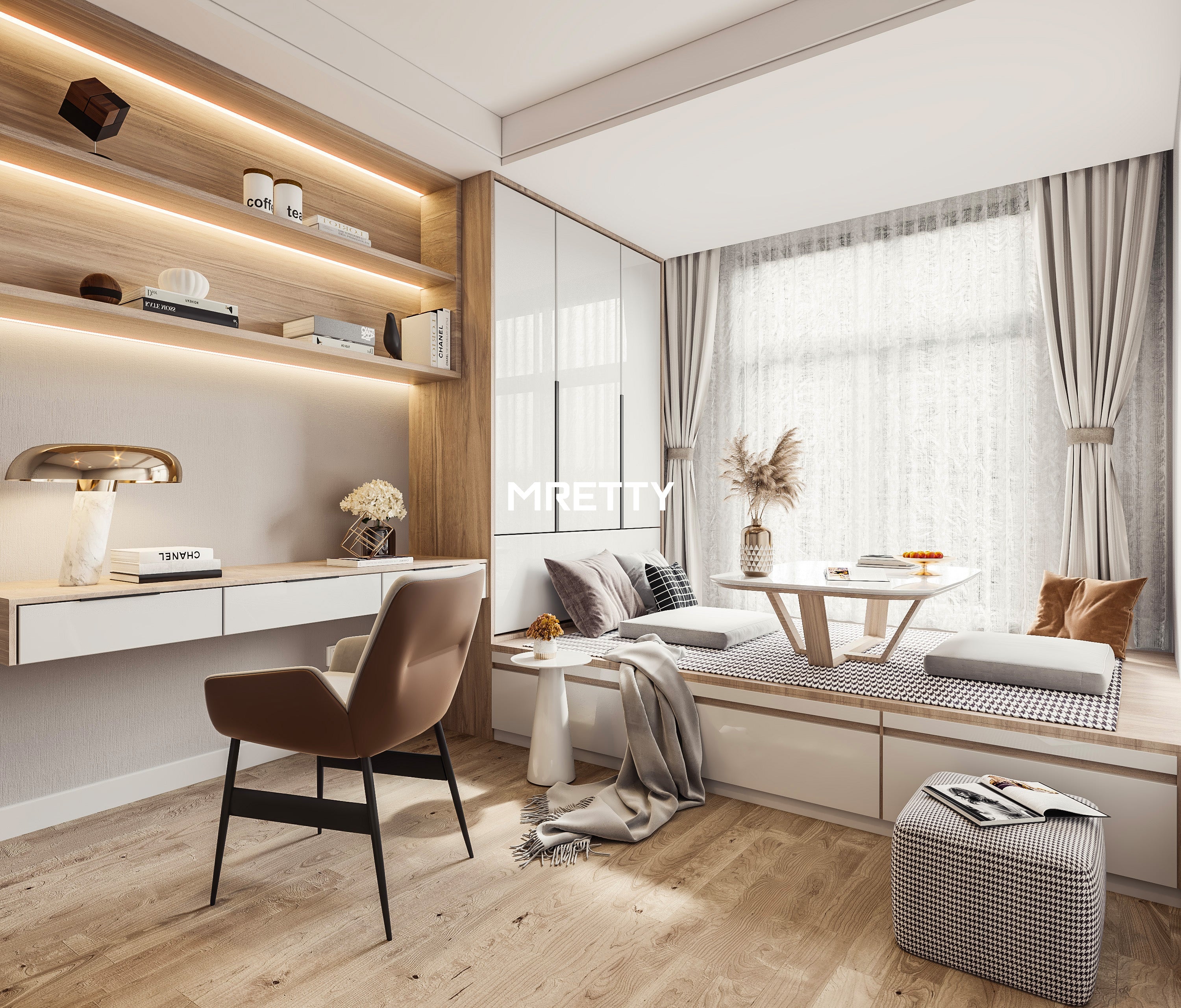 Expert Compact Wooden Wardrobe Design for HDB: MRETTY’s Guide