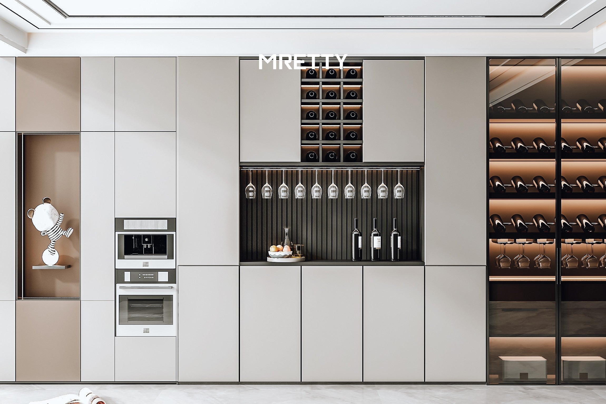 UV-Resistant Wardrobes Singapore | MRETTY Luxury Custom Designs