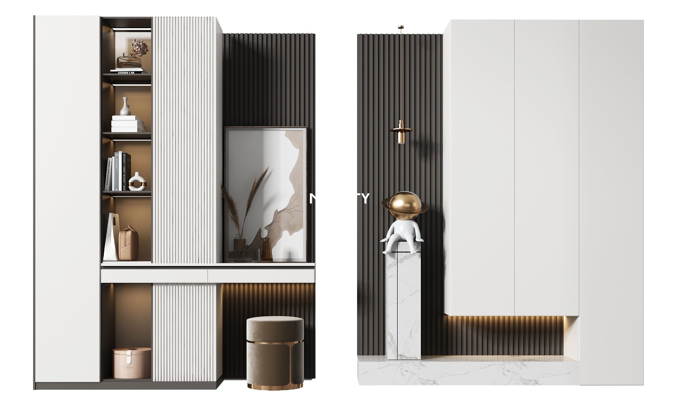 Wooden Home Bar with Open Shelving: MRETTY’s 2025 Singapore Design Guide