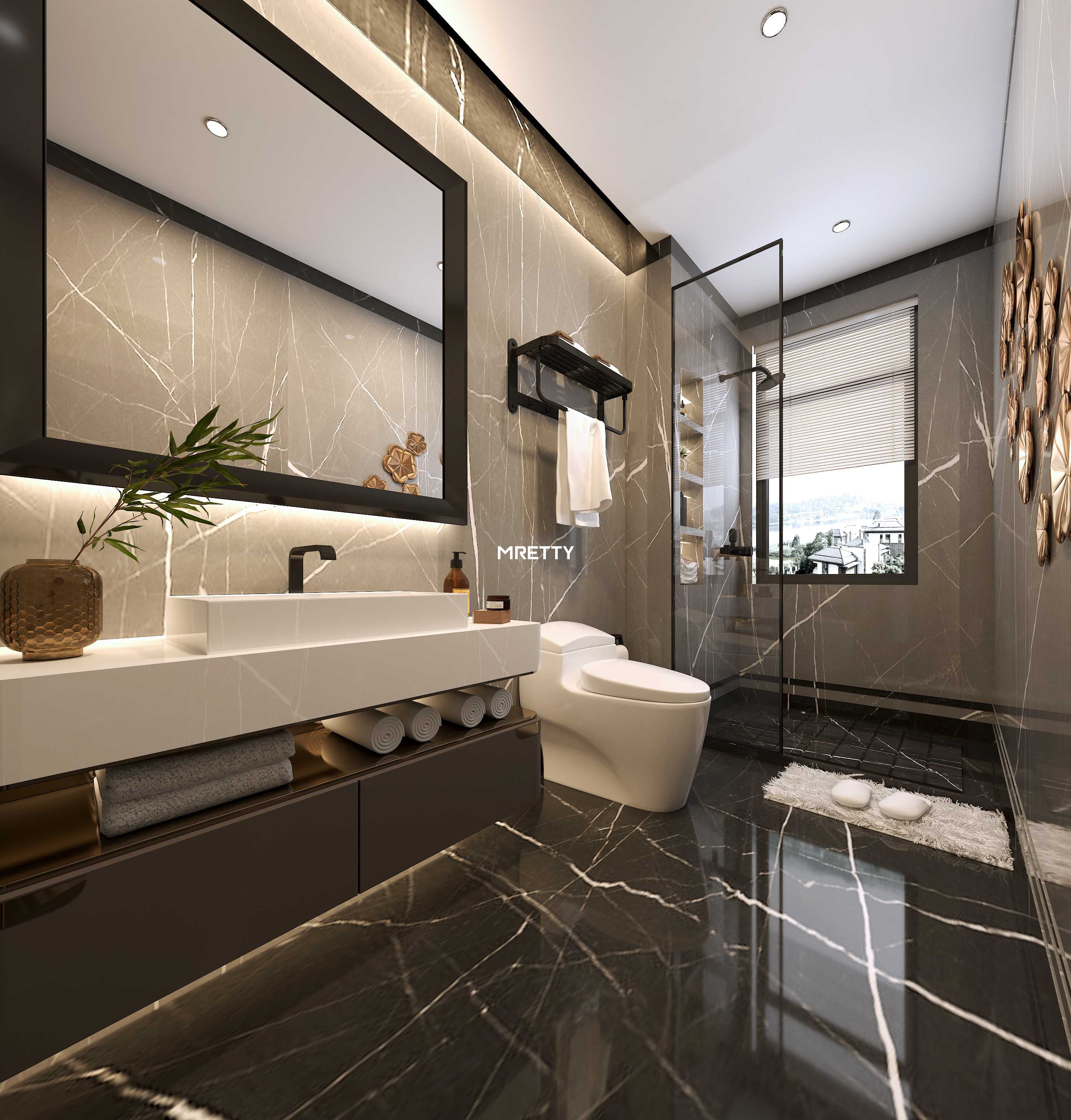 MRETTY Bespoke Walk-In Closet Design: Singapore Luxury