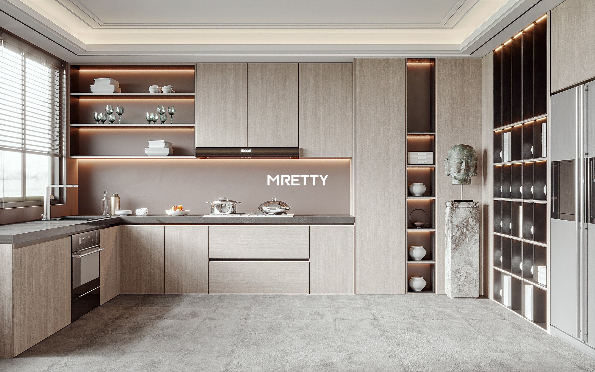 Modern Apartment Storage Solutions by MRETTY | Singapore’s Top Custom Furniture Brand