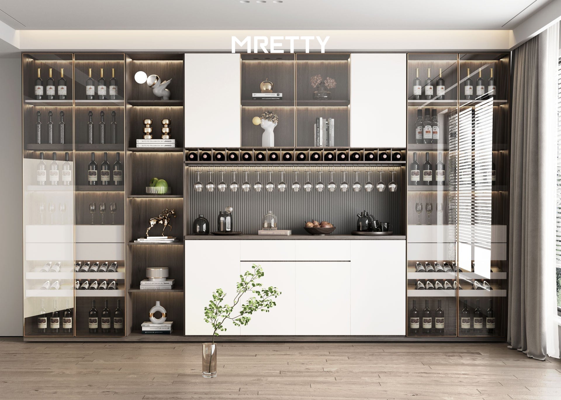 Peranakan Wood Custom Wardrobes Singapore | MRETTY’s ENF Solutions