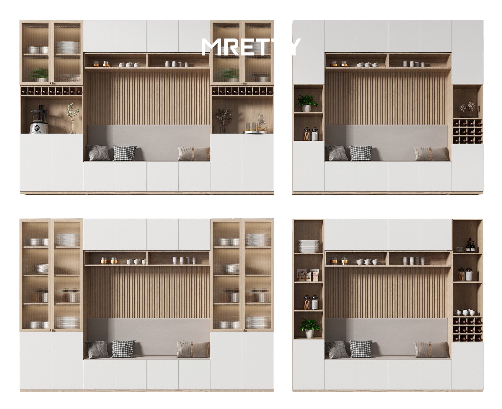 Luxury Entertainment Units by MRETTY: Redefine Singapore Homes
