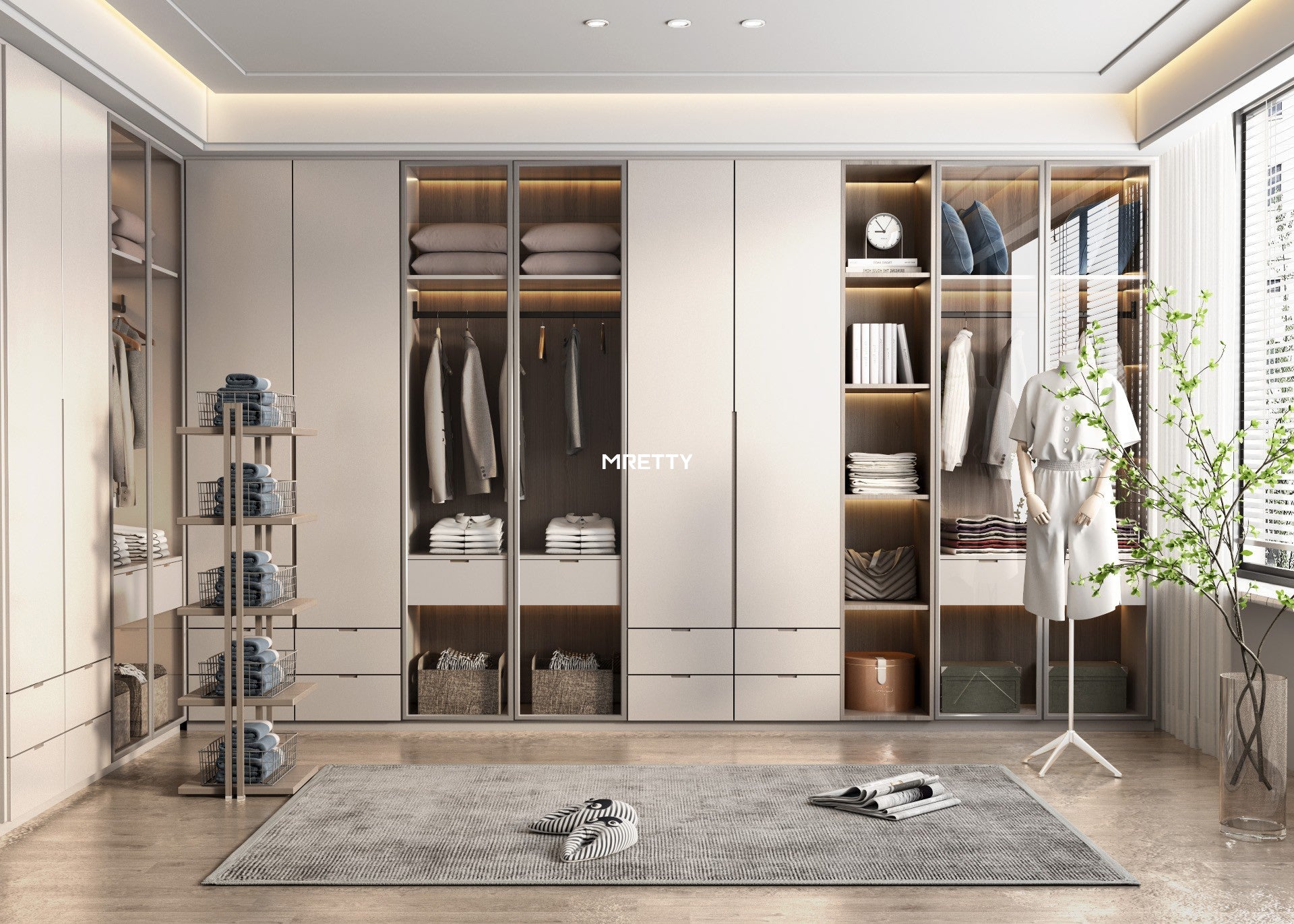 Elevating Your Home: The Art of MRETTY Custom Home Storage Solutions