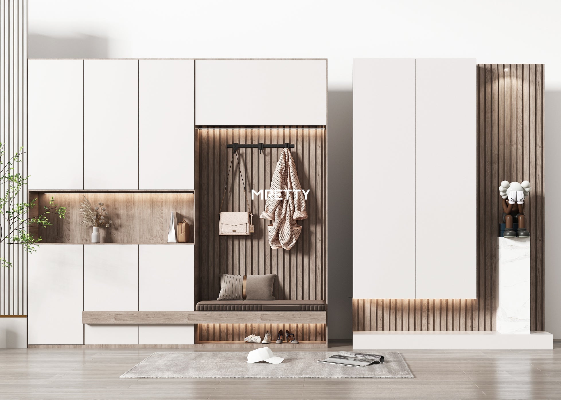 Wooden Home Gym Storage with Ventilation: MRETTY’s Singapore-Centric Solution