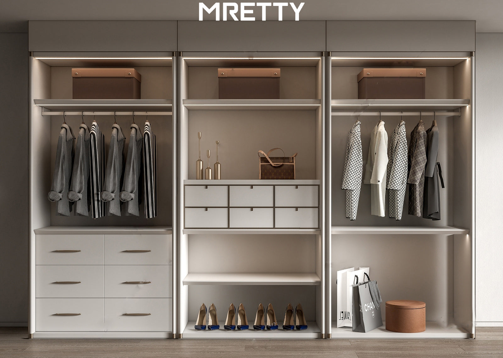 Monochrome Wood Schemes: MRETTY’s Singaporean Elegance